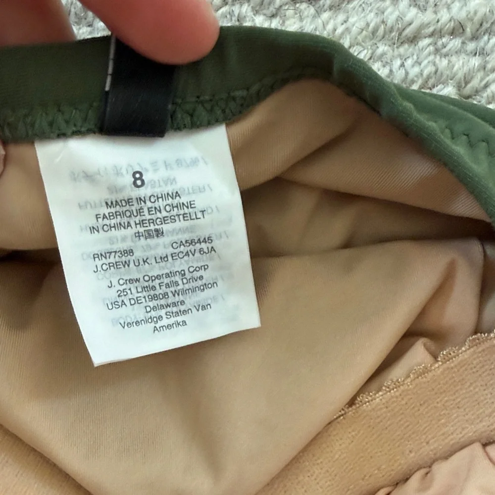 J. Crew olive green